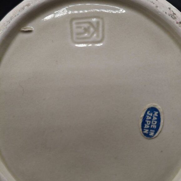 Mouse-Themed Ceramic Mug With Mouse & Cheese Handle Made in Japan - Picture 4 of 5